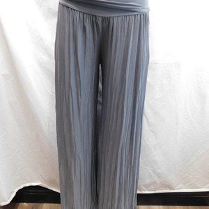Pleated Palazzo Pants